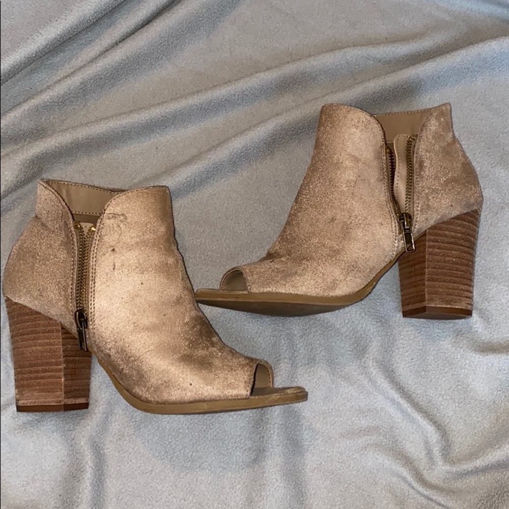 Suede Heels
